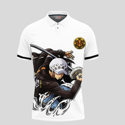 Trafalgar Law Polo Shirt Custom Anime One Piece Merch Clothes for Otaku TT28042210112-2-Gear-Otaku