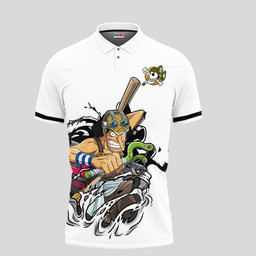 Usopp Polo Shirt Custom Anime One Piece Merch Clothes for Otaku TT28042210107-2-Gear-Otaku