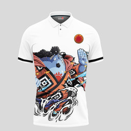 Jinbe Polo Shirt Custom Anime One Piece Merch Clothes for Otaku TT28042210117-2-Gear-Otaku