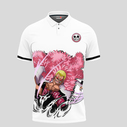 Donquixote Doflamingo Polo Shirt Custom Anime One Piece Merch Clothes for Otaku TT28042210118-2-Gear-Otaku