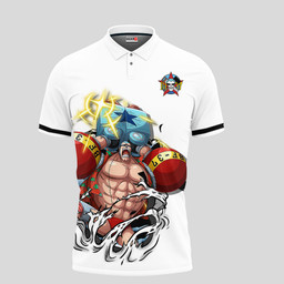 Franky Polo Shirt Custom Anime One Piece Merch Clothes for Otaku TT28042210109-2-Gear-Otaku