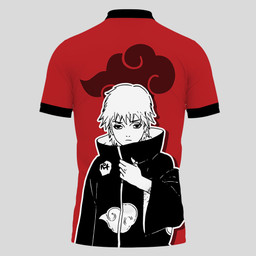 Sasori Polo Shirts Custom Akatsuki Manga Anime Merch Clothes Gift Ideas for Otaku TT28042240119-3-Gear-Otaku