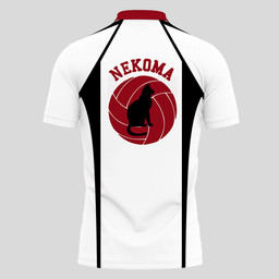 Nekoma Uniform Polo Shirts Custom Haikyuu Anime Merch Clothes Gift Ideas for Otaku VA110522106-3-Gear-Otaku