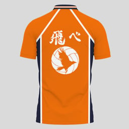 Karasuno Uniform Polo Shirts Custom Haikyuu Anime Merch Clothes Gift Ideas for Otaku VA110522101-3-Gear-Otaku