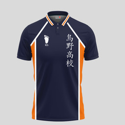 Karasuno Uniform Polo Shirts Custom Haikyuu Anime Merch Clothes Gift Ideas for Otaku VA110522102-2-Gear-Otaku