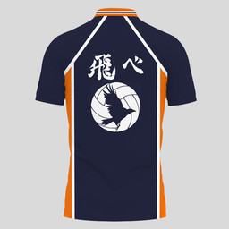 Karasuno Uniform Polo Shirts Custom Haikyuu Anime Merch Clothes Gift Ideas for Otaku VA110522102-3-Gear-Otaku