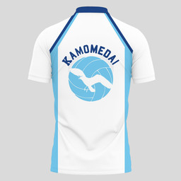 Kamomedai Uniform Polo Shirts Custom Haikyuu Anime Merch Clothes Gift Ideas for Otaku VA1105221015-3-Gear-Otaku