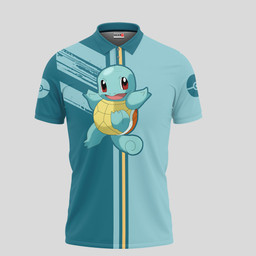 Squirtle Polo Shirts Custom Pokemon Anime Merch Clothes Gift Ideas for Otaku TT28042260110-2-Gear-Otaku