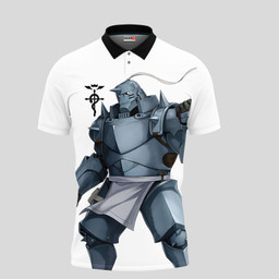 Alphonse Elric Polo Shirts Custom Fullmetal Alchemist Anime Merch Clothes VA110522301-2-Gear-Otaku