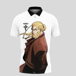 Van Hohenheim Polo Shirts Custom Fullmetal Alchemist Anime Merch Clothes VA110522309-2-Gear-Otaku