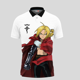 Edward Elric Polo Shirts Custom Fullmetal Alchemist Anime Merch Clothes VA110522302-2-Gear-Otaku