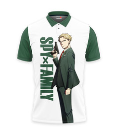 Loid Forger Polo Shirts Spy x Family Custom Anime Merch Clothes Otaku Gift Ideas VA180422103-2-Gear-Otaku