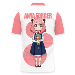 Anya Forger Polo Shirts Spy x Family Custom Anime Merch Clothes Otaku Gift Ideas VA180422101-3-Gear-Otaku