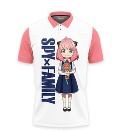 Anya Forger Polo Shirts Spy x Family Custom Anime Merch Clothes Otaku Gift Ideas VA180422101-2-Gear-Otaku