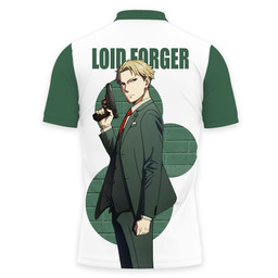 Loid Forger Polo Shirts Spy x Family Custom Anime Merch Clothes Otaku Gift Ideas VA180422103-3-Gear-Otaku