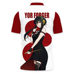Yor Forger Polo Shirts Spy x Family Custom Anime Merch Clothes Otaku Gift Ideas VA180422102-3-Gear-Otaku