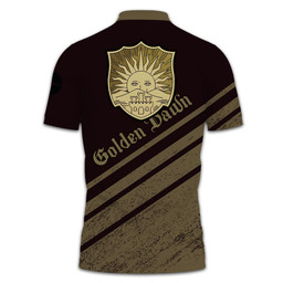 Golden Dawn Polo Shirts Black Clover Custom Anime Merch Clothes Otaku Gift Ideas TT28042280102-3-Gear-Otaku