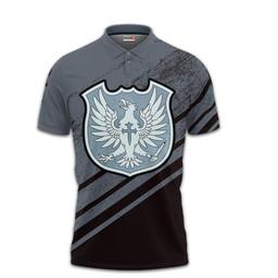 Silver Eagle Polo Shirts Black Clover Custom Anime Merch Clothes Otaku Gift Ideas TT28042280103-2-Gear-Otaku