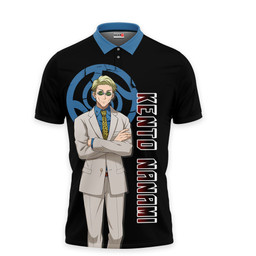 Kento Nanami Polo Shirts Jujutsu Kaisen Custom Anime Merch Clothes Otaku Gift Ideas VA110522406-2-Gear-Otaku