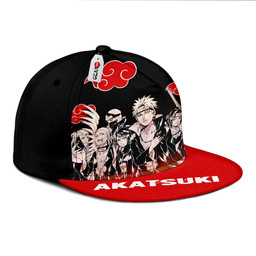 Akatsuki Team Snapback Hat Custom Naruto Anime Hat-Gear Otaku