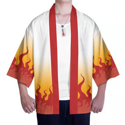 Rengoku Kimono Uniform Anime Demon Slayer Merch Clothes - Gear Otaku