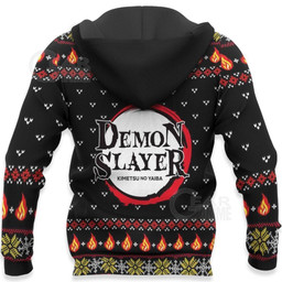 Kyojuro Rengoku Ugly Christmas Sweater Demon Slayer Anime Xmas Gift VA10 - 4 - GearAnime