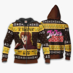 Dio Brando Ugly Christmas Sweater JoJo's Bizarre Adventure Xmas VA11 - 2 - GearAnime
