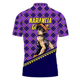 Narancia Ghirga Polo Shirts JJBA Custom Anime Merch Clothes Otaku Gift Ideas TT29042210107-3-Gear-Otaku