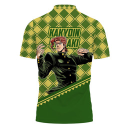 Noriaki Kakyoin Polo Shirts JJBA Custom Anime Merch Clothes Otaku Gift Ideas TT29042210113-3-Gear-Otaku