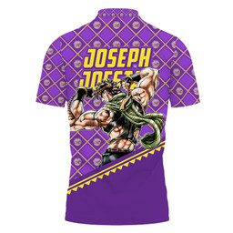 Joseph Joestar Polo Shirts JJBA Custom Anime Merch Clothes Otaku Gift Ideas TT29042210101-3-Gear-Otaku