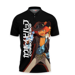 Edward Wong Polo Shirts Cowboy Bebop Custom Anime Merch Clothes Otaku Gift Ideas VA110522503-2-Gear-Otaku