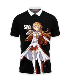 Asuna Polo Shirts Sword Art Online Custom Anime Merch Clothes VA110522602-2-Gear-Otaku
