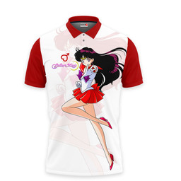 Sailor Mars Polo Shirts Sailor Custom Anime Merch Clothes Otaku Gift Ideas VA110522702-2-Gear-Otaku