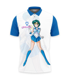 Sailor Mercury Polo Shirts Sailor Custom Anime Merch Clothes Otaku Gift Ideas VA110522705-2-Gear-Otaku