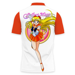 Sailor Venus Polo Shirts Sailor Custom Anime Merch Clothes Otaku Gift Ideas VA110522704-3-Gear-Otaku