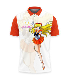Sailor Venus Polo Shirts Sailor Custom Anime Merch Clothes Otaku Gift Ideas VA110522704-2-Gear-Otaku