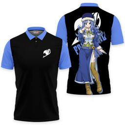 Mirajane Strauss Polo Shirts Fairy Tail Custom Anime Merch Clothes-1-gear otaku