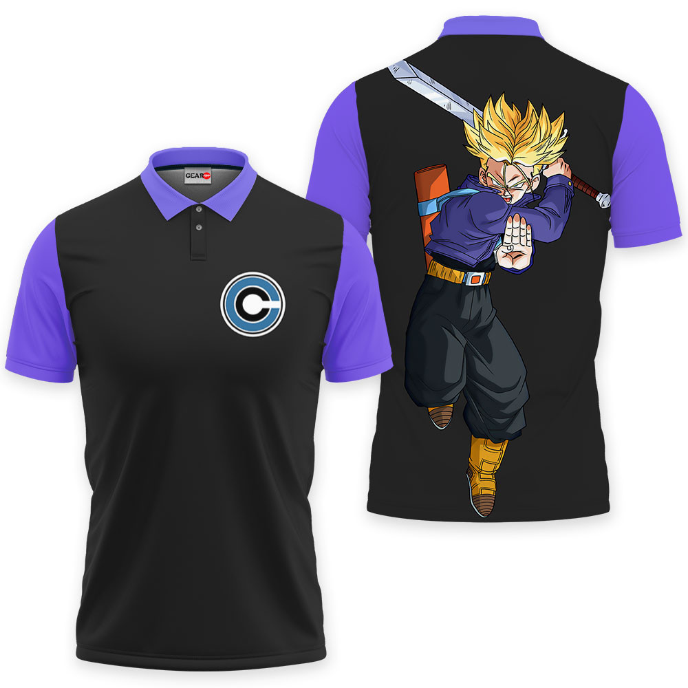 Goku Polo Shirts Dragon Ball Custom Anime Merch Clothes-1-gear otaku
