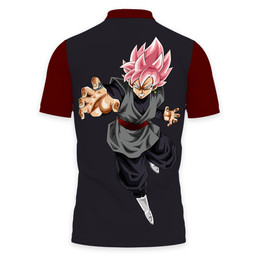 Goku Black Rose Polo Shirts Dragon Ball Custom Anime Merch Clothes VA110522903-3-Gear-Otaku