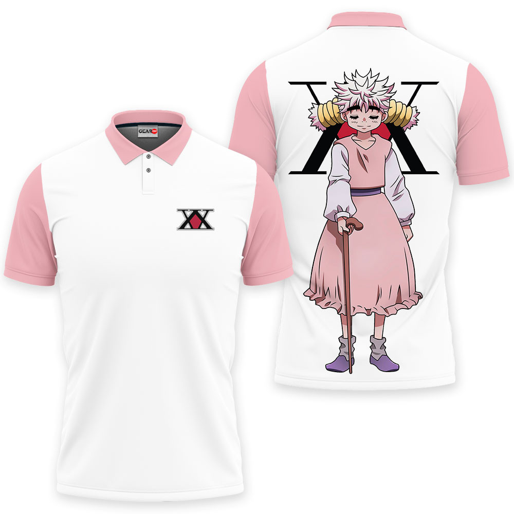 Komugi Polo Shirts HxH Custom Anime Merch Clothes For Otaku-1-gear otaku
