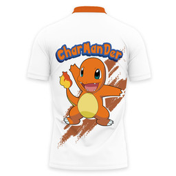 Charmander Polo Shirts Pokemon Custom Anime Merch Clothes For Otaku VA1205222016-3-Gear-Otaku