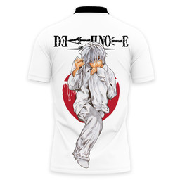 Nate River Polo Shirts D-note Custom Anime Merch Clothes For Otaku VA120522405-3-Gear-Otaku