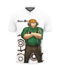 Itaru Hashida Polo Shirts Steins Gate Custom Anime Merch Clothes For Otaku VA120522505-2-Gear-Otaku