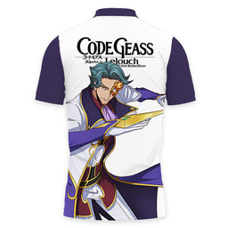 Jeremiah Gottwald Polo Shirts Code Geass Custom Anime Merch Clothes for Otaku VA170522305-3-Gear-Otaku