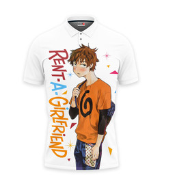 Kazuya Kinoshita Polo Shirts Rent A Girlfriend Custom Anime Merch Clothes VA180522105-2-Gear-Otaku
