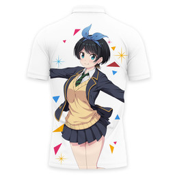 Ruka Sarashina Polo Shirts Rent A Girlfriend Custom Anime Merch Clothes VA180522103-3-Gear-Otaku