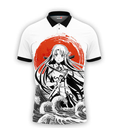 Asuna Polo Shirts Sword Art Online Custom Anime Merch Clothes TT28062250102-2-Gear-Otaku