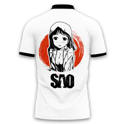 Suguha Kirigaya Polo Shirts Sword Art Online Custom Anime Merch Clothes TT28062250106-3-Gear-Otaku