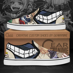 Himiko Toga Slip On Sneakers My Hero Academia Custom Anime Shoes - 2 - GearAnime