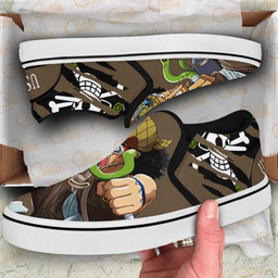 Usopp Slip On Sneakers One Piece Custom Anime Shoes - 3 - GearAnime